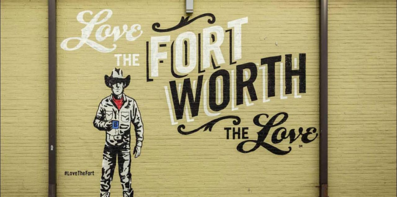 Cowboy Live, Laugh, & Loft Fort Worth 2 Bedroom Loft Downtown Eksteriør billede